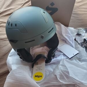 Sweet Protection Switcher MIPS Ski Helmet S/M Matte Sea Metallic